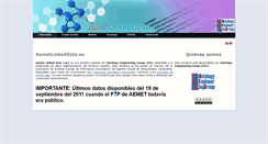 Desktop Screenshot of dbpedia.linkeddata.es